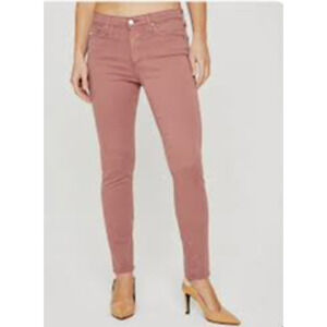 AG Prima Crop Cigarette Jeans Dusty Blush Paradise NWT 30